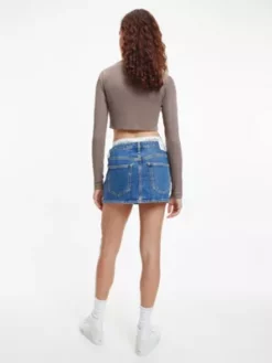 Calvin Klein Polo Slim Court -Pas Cher Calvin Klein Magasin J20J220535 GVE alternate3