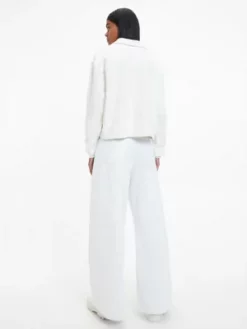 Calvin Klein Chemise Veste Zippée En Tissu éponge De Coton 9 Calvin Klein Chemise Veste Zippée En Tissu éponge De Coton -Pas Cher Calvin Klein Magasin J20J220543 YBI alternate2