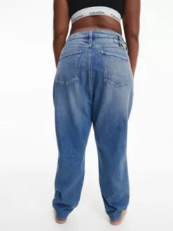 Calvin Klein Jean Mom Grande Taille -Pas Cher Calvin Klein Magasin J20J220587 1BJ alternate2