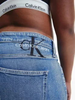 Calvin Klein Jean Mom Grande Taille -Pas Cher Calvin Klein Magasin J20J220587 1BJ alternate3