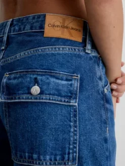 Calvin Klein Jean Cargo Droit 90's -Pas Cher Calvin Klein Magasin J20J220608 1A4 alternate2