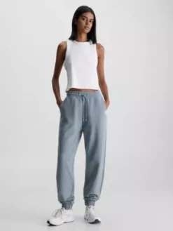 Calvin Klein Pantalon De Jogging Relaxed En Ottoman Côtelé -Pas Cher Calvin Klein Magasin J20J220676 PN6 alternate4