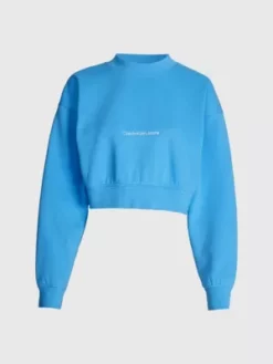 Calvin Klein Sweat-shirt Court -Pas Cher Calvin Klein Magasin J20J220689 CY0 alternate5