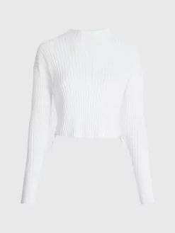 Calvin Klein Pull En Coton Bio Avec Cordon De Serrage 11 Calvin Klein Pull En Coton Bio Avec Cordon De Serrage -Pas Cher Calvin Klein Magasin J20J220708 YBH alternate4