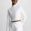 Calvin Klein Pull En Coton Bio Avec Cordon De Serrage 2 Calvin Klein Pull En Coton Bio Avec Cordon De Serrage -Pas Cher Calvin Klein Magasin J20J220708 YBH main