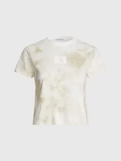 Calvin Klein T-shirt Slim Tie Dye -Pas Cher Calvin Klein Magasin J20J220726 0LA alternate4