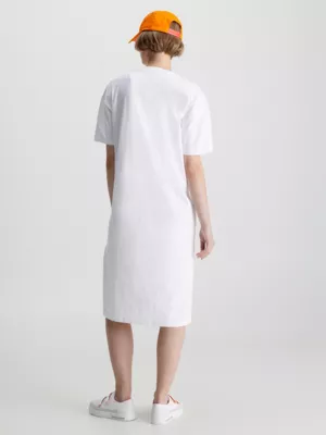 Calvin Klein Robe T-shirt Longue Relaxed 5 Calvin Klein Robe T-shirt Longue Relaxed â Image 3