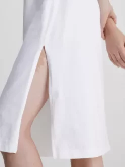 Calvin Klein Robe T-shirt Longue Relaxed 11 Calvin Klein Robe T-shirt Longue Relaxed -Pas Cher Calvin Klein Magasin J20J220742 YAF alternate3