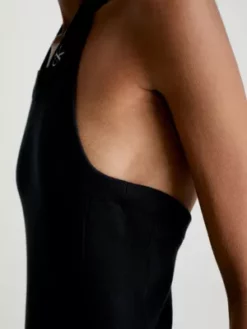 Calvin Klein Robe Dos-nu En Coton Bio 10 Calvin Klein Robe Dos-nu En Coton Bio -Pas Cher Calvin Klein Magasin J20J220743 BEH alternate3