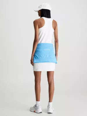 Calvin Klein Robe-débardeur Slim Côtelée Avec Monogramme 5 Calvin Klein Robe-débardeur Slim Côtelée Avec Monogramme – Image 3