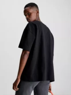 Calvin Klein T-shirt Boyfriend -Pas Cher Calvin Klein Magasin J20J220768 BEH alternate2