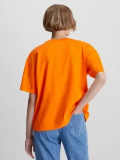 Calvin Klein T-shirt Boyfriend -Pas Cher Calvin Klein Magasin J20J220768 SCB alternate2