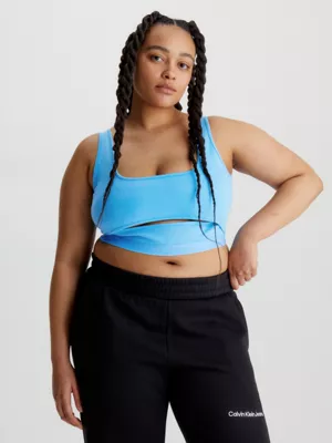 Calvin Klein Brassière Ajourée En Jersey Milano 4 Calvin Klein Brassière Ajourée En Jersey Milano – Image 2