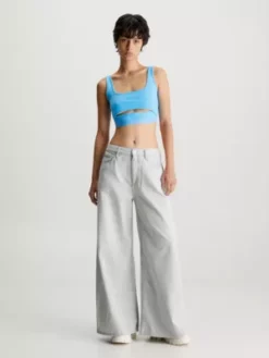 Calvin Klein Brassière Ajourée En Jersey Milano 12 Calvin Klein Brassière Ajourée En Jersey Milano -Pas Cher Calvin Klein Magasin J20J220772 CY0 alternate4