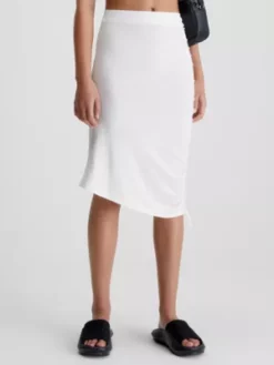 Calvin Klein Mini-jupe à Cordon De Serrage Ruché
