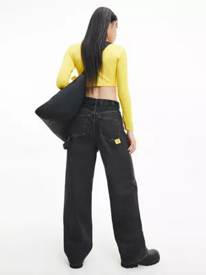 Calvin Klein T-shirt Slim à Manches Longues Avec Gants 4 Calvin Klein T-shirt Slim à Manches Longues Avec Gants – Image 2