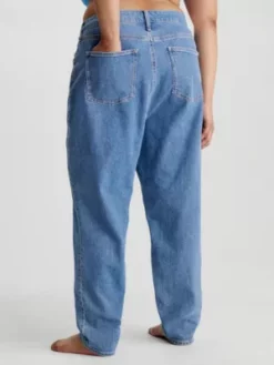 Calvin Klein Jean Mom Longueur Cheville Grande Taille -Pas Cher Calvin Klein Magasin J20J220882 1A4 alternate1