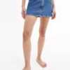 Calvin Klein Micro-mini-jupe En Jean -Pas Cher Calvin Klein Magasin J20J220946 1A4 main