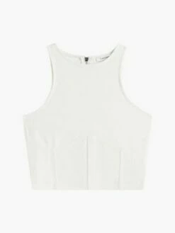 Calvin Klein Débardeur En Tissu éponge De Coton 11 Calvin Klein Débardeur En Tissu éponge De Coton -Pas Cher Calvin Klein Magasin J20J220960 YBI alternate4