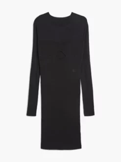 Calvin Klein Robe Mi-longue à Manches Longues En Maille 13 Calvin Klein Robe Mi-longue à Manches Longues En Maille -Pas Cher Calvin Klein Magasin J20J220981 BEH alternate4