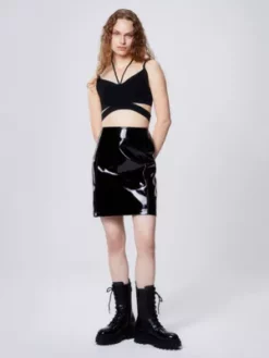 Calvin Klein Brassière à Bretelles En Maille 12 Calvin Klein Brassière à Bretelles En Maille -Pas Cher Calvin Klein Magasin J20J220983 BEH alternate3