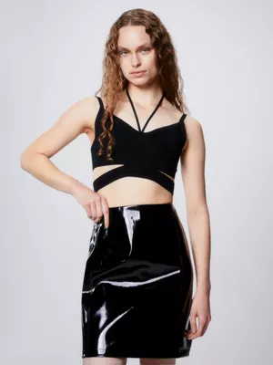 Calvin Klein Brassière à Bretelles En Maille 3 Calvin Klein Brassière à Bretelles En Maille