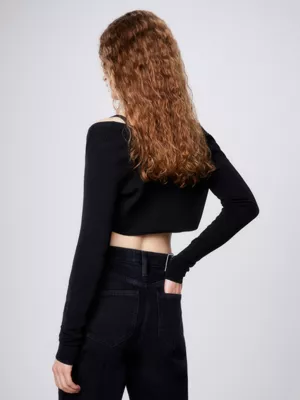 Calvin Klein Boléro à Manches Longues 4 Calvin Klein Boléro à Manches Longues – Image 2