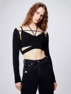 Calvin Klein Boléro à Manches Longues