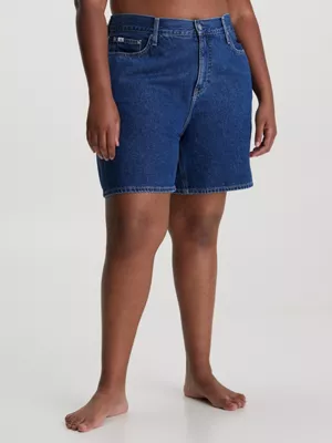 Calvin Klein Short En Jean Mom Grande Taille 3 Calvin Klein Short En Jean Mom Grande Taille
