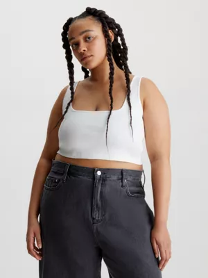 Calvin Klein Brassière En Jersey Côtelé 4 Calvin Klein Brassière En Jersey Côtelé – Image 2