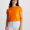 Calvin Klein T-shirt Court Avec Logo 1 Calvin Klein T-shirt Court Avec Logo -Pas Cher Calvin Klein Magasin J20J221047 SCB main