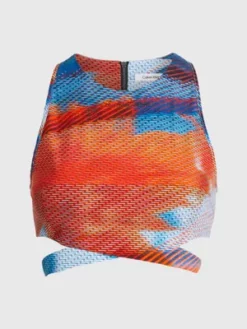 Calvin Klein Haut Ajouré Avec Fermeture éclair Dans Le Dos 11 Calvin Klein Haut Ajouré Avec Fermeture éclair Dans Le Dos -Pas Cher Calvin Klein Magasin J20J221068 0K9 alternate4