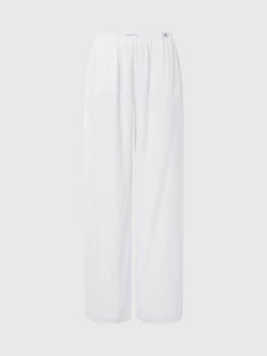 Calvin Klein Pantalon Jambes Larges En Rayonne Chiffon 7 Calvin Klein Pantalon Jambes Larges En Rayonne Chiffon â Image 5