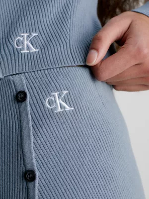 Calvin Klein Jupe Crayon En Coton Bio 5 Calvin Klein Jupe Crayon En Coton Bio – Image 3