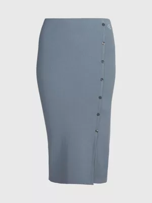 Calvin Klein Jupe Crayon En Coton Bio 7 Calvin Klein Jupe Crayon En Coton Bio – Image 5