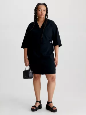 Calvin Klein Robe-chemise Ajourée En Seersucker 4 Calvin Klein Robe-chemise Ajourée En Seersucker – Image 2