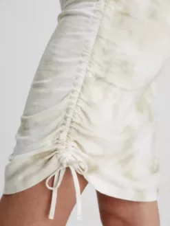 Calvin Klein Mini-robe Tie Dye Ruchée -Pas Cher Calvin Klein Magasin J20J221190 0LA alternate3