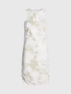 Calvin Klein Mini-robe Tie Dye Ruchée -Pas Cher Calvin Klein Magasin J20J221190 0LA alternate4