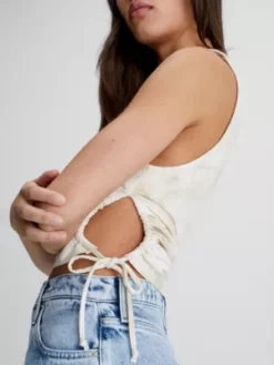 Calvin Klein Débardeur Tie Dye Ruché 9 Calvin Klein Débardeur Tie Dye Ruché -Pas Cher Calvin Klein Magasin J20J221191 0LA alternate2