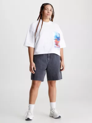 Calvin Klein T-shirt Grande Taille Brodé 6 Calvin Klein T-shirt Grande Taille Brodé – Image 4