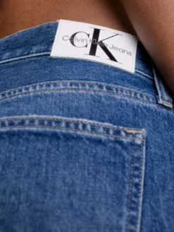 Calvin Klein Jean Straight Taille Basse -Pas Cher Calvin Klein Magasin J20J221224 1A4 alternate2