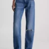 Calvin Klein Jean Straight Taille Basse -Pas Cher Calvin Klein Magasin J20J221224 1A4 main