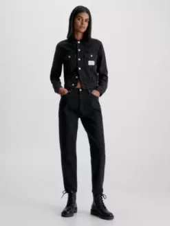 Calvin Klein Mom Jeans 12 Calvin Klein Mom Jeans -Pas Cher Calvin Klein Magasin J20J221247 1BY alternate4