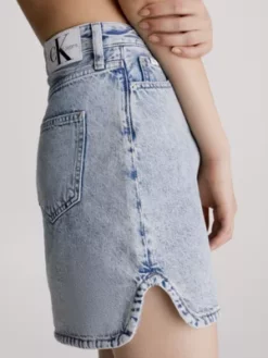 Calvin Klein Mini-jupe En Jean -Pas Cher Calvin Klein Magasin J20J221270 1AA alternate3