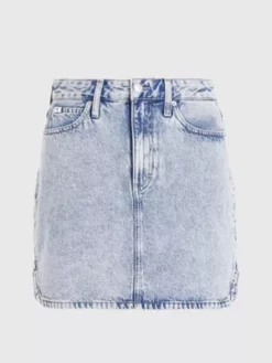 Calvin Klein Mini-jupe En Jean -Pas Cher Calvin Klein Magasin J20J221270 1AA alternate5