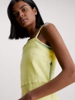 Calvin Klein Mini-robe Ajustée En Jean -Pas Cher Calvin Klein Magasin J20J221275 1A4 alternate2