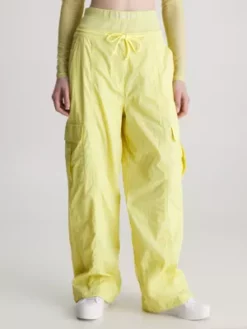 Calvin Klein Pantalon Cargo Jambe Large Doux