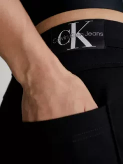 Calvin Klein Pantalon Straight En Jersey Milano -Pas Cher Calvin Klein Magasin J20J221300 BEH alternate2