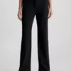 Calvin Klein Pantalon Straight En Jersey Milano