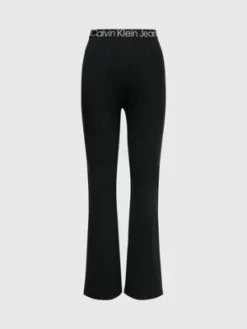 Calvin Klein Legging évasé En Jersey Milano -Pas Cher Calvin Klein Magasin J20J221301 BEH alternate5